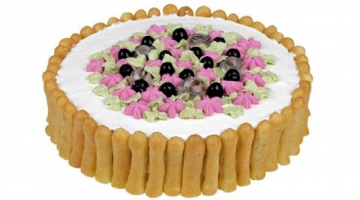 Закусочный торт "Дамские пальчики". Эффектное оформление для праздничного стола.