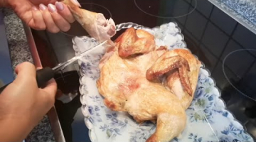 Recipe Запеченная Курица.Курица на соли в духовке