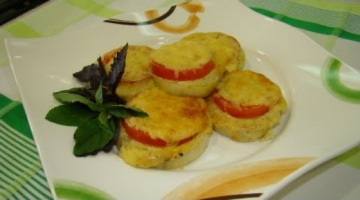 Запеченные баклажаны с сыром и помидорами | Видео рецепты