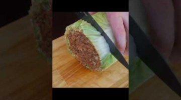Recipe Жарю пекинскую капусту на сковороде целым качаном - и вот что получается